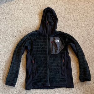 The North Face fleece L black